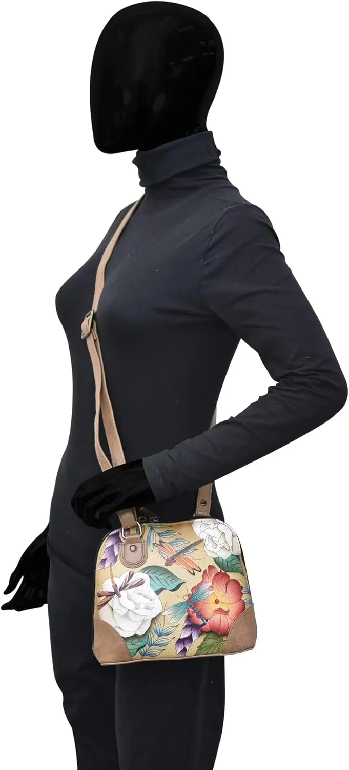 Anna by Anuschka Leather Small Multi Compartment Zip-Around Organizer