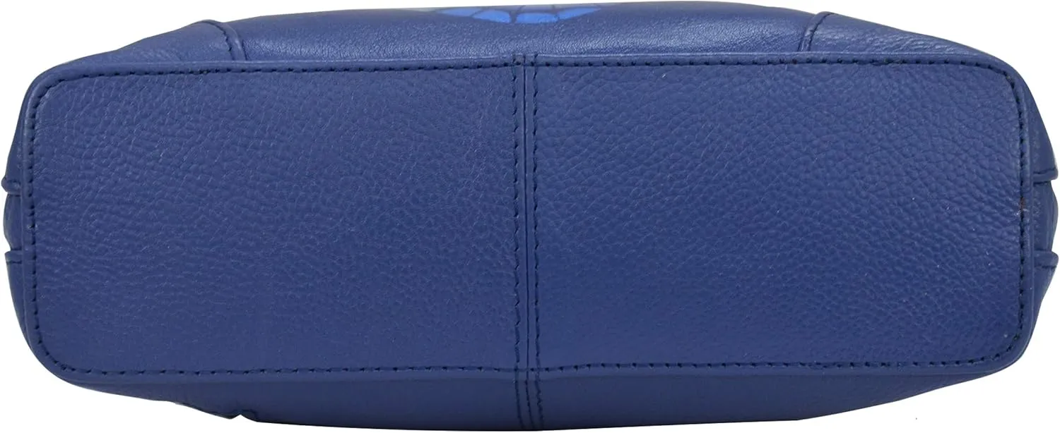 Anna by Anuschka Leather Small Multi Compartment Zip-Around Organizer
