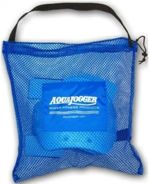 Aqua Jogger AP146 Small Mesh Tote Bag - Blue