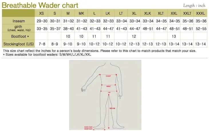 Aquaz Wadertek Convertible Waders