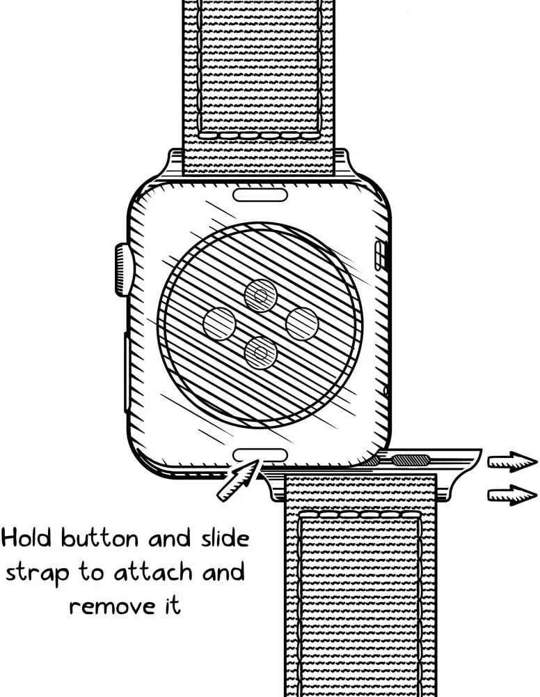 Archer Watch Straps - Canvas Straps for Apple Watch