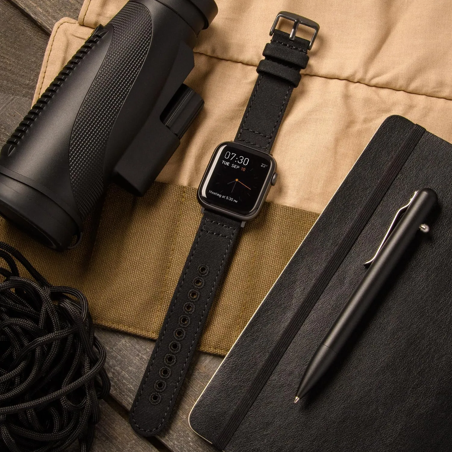 Archer Watch Straps - Canvas Straps for Apple Watch