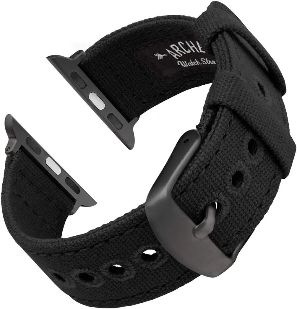 Archer Watch Straps - Canvas Straps for Apple Watch