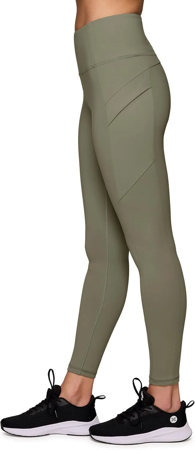Avalanche Women's Super Soft Cargo Hiking Gym Full Length Legging with Pockets