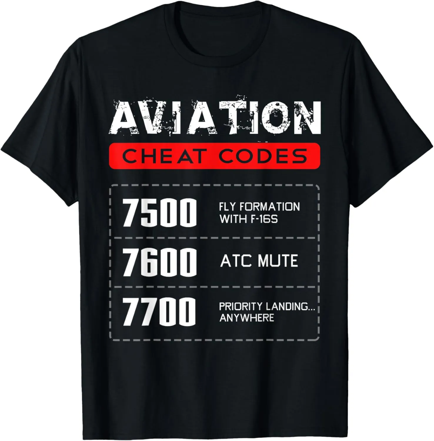 Aviation Cheat Codes gift, Aviation gift, Pilogift T-Shirt