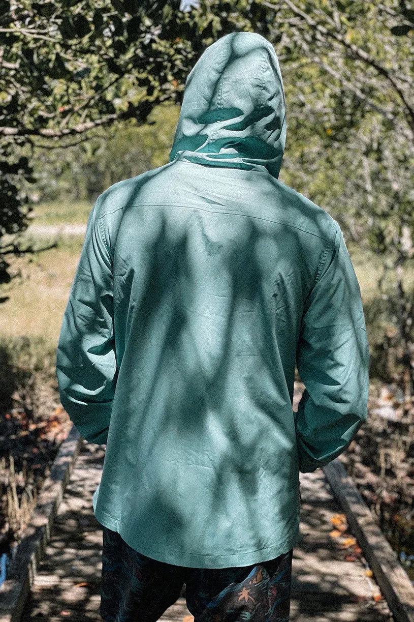 B2B Waterproof Raincoat - Blue
