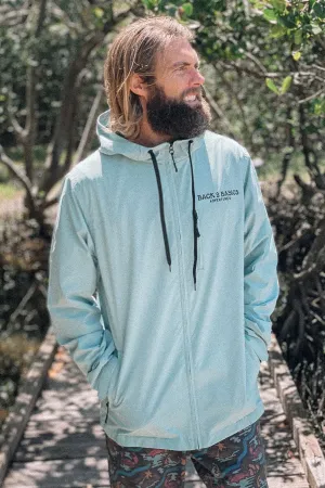 B2B Waterproof Raincoat - Blue
