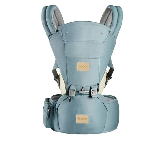Baby Carrier Infant Kid Baby Hipseat Sling Front Facing Kangaroo Wrap Carrier Travel 0-18 Months