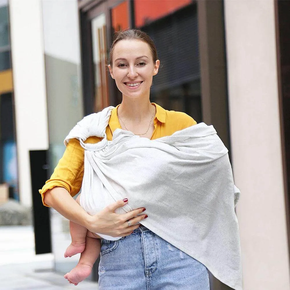 Baby Carrier Wrap Scarf for Comfortable Babywearing