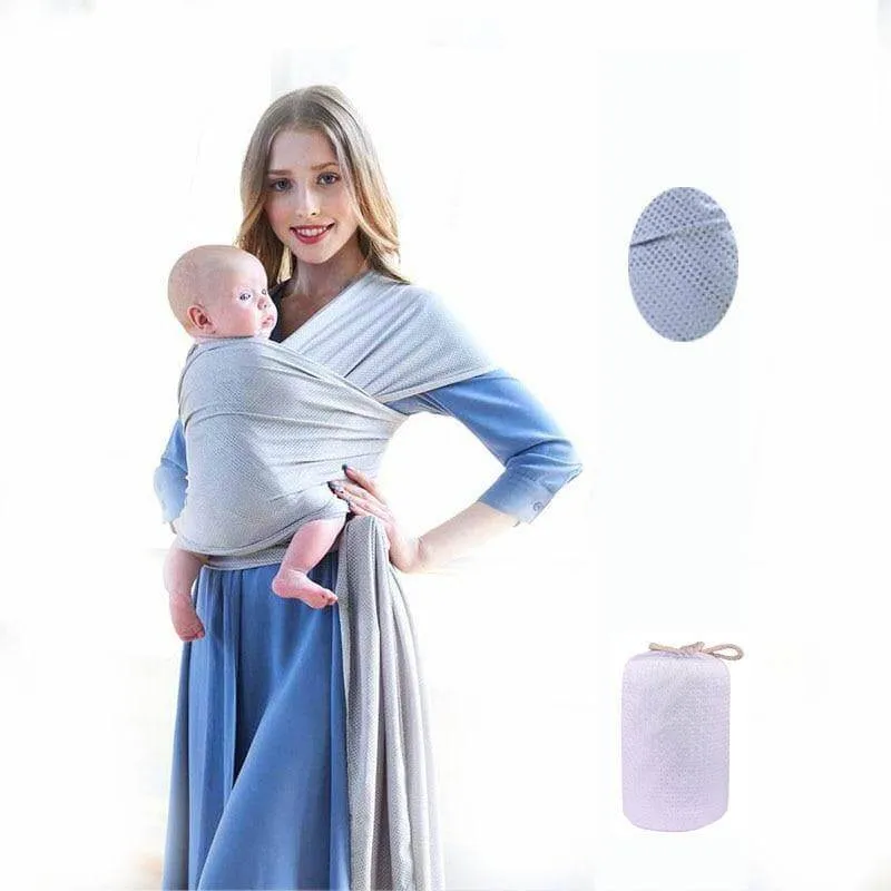 Baby Carrier Wrap Scarf for Comfortable Babywearing