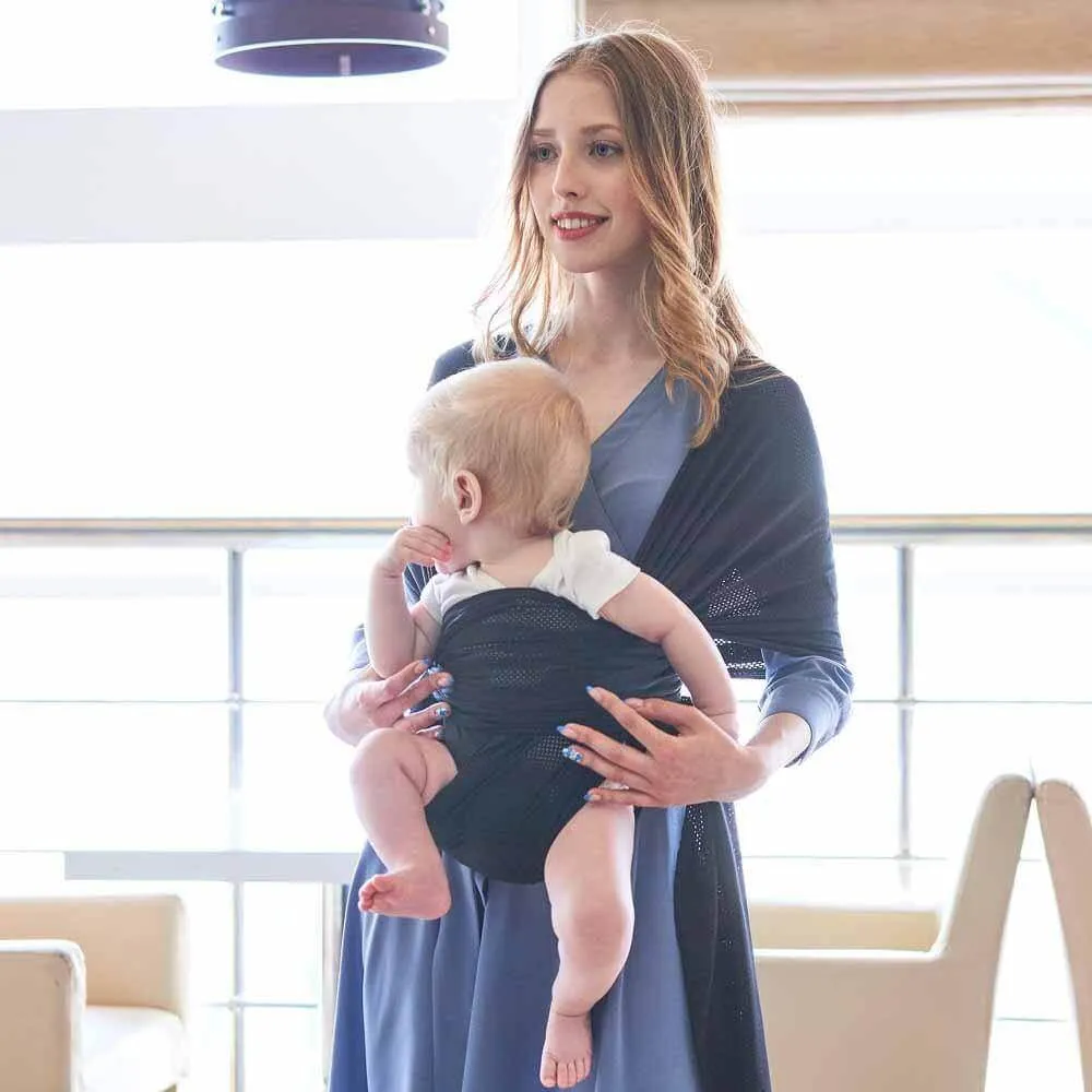 Baby Carrier Wrap Scarf for Comfortable Babywearing