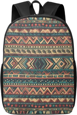 Backpack for Women Men Lightweight Casual Travel Daypack Native American Laptop Backpack Cute Work Bag