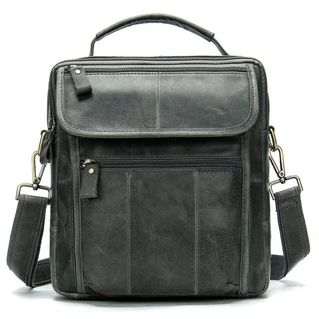 Bag Great price Bags Messenger Men for Men's Leather Genuine 8870 Men's Hot bargain Leather Men Shoulder Male Bags Bag Handbags WESTAL Crossbody