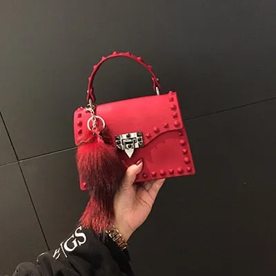 Bag Women New Luxury Women Messenger Handbags Females Leather Fashion 2018 Bag Great savings Designer Friendly PU Jelly Bags Bags Shoulder Handbags