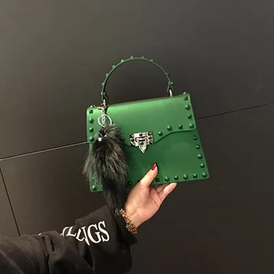 Bag Women New Luxury Women Messenger Handbags Females Leather Fashion 2018 Bag Great savings Designer Friendly PU Jelly Bags Bags Shoulder Handbags