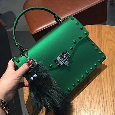 Bag Women New Luxury Women Messenger Handbags Females Leather Fashion 2018 Bag Great savings Designer Friendly PU Jelly Bags Bags Shoulder Handbags