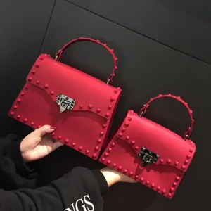 Bag Women New Luxury Women Messenger Handbags Females Leather Fashion 2018 Bag Great savings Designer Friendly PU Jelly Bags Bags Shoulder Handbags