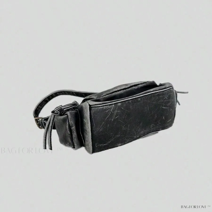 BagForLove - Chic Miu Style Distressed Leather Handbag for Women