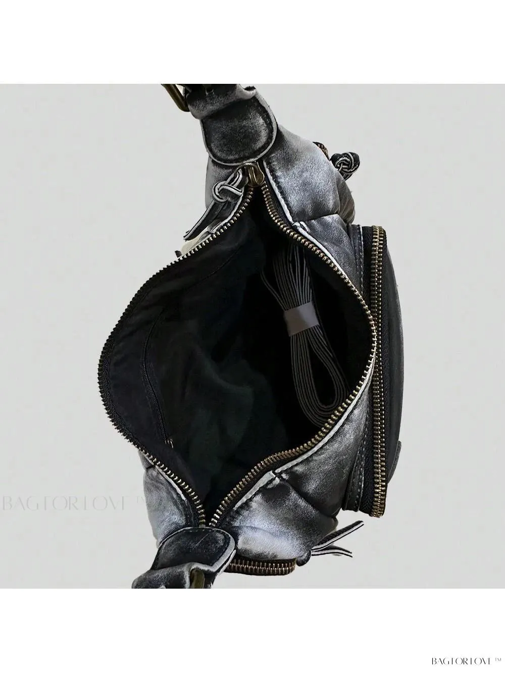 BagForLove - Chic Miu Style Distressed Leather Handbag for Women