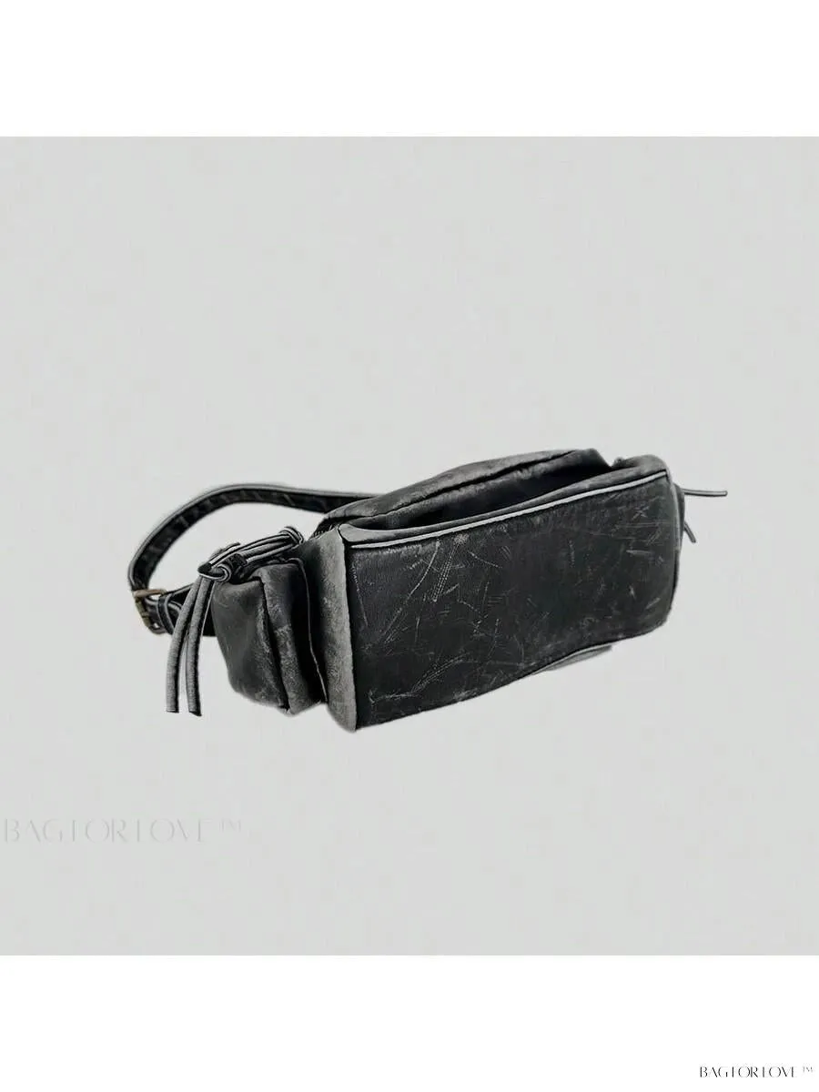 BagForLove - Chic Miu Style Distressed Leather Handbag for Women