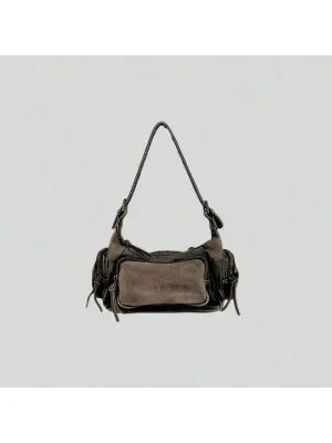 BagForLove - Chic Miu Style Distressed Leather Handbag for Women