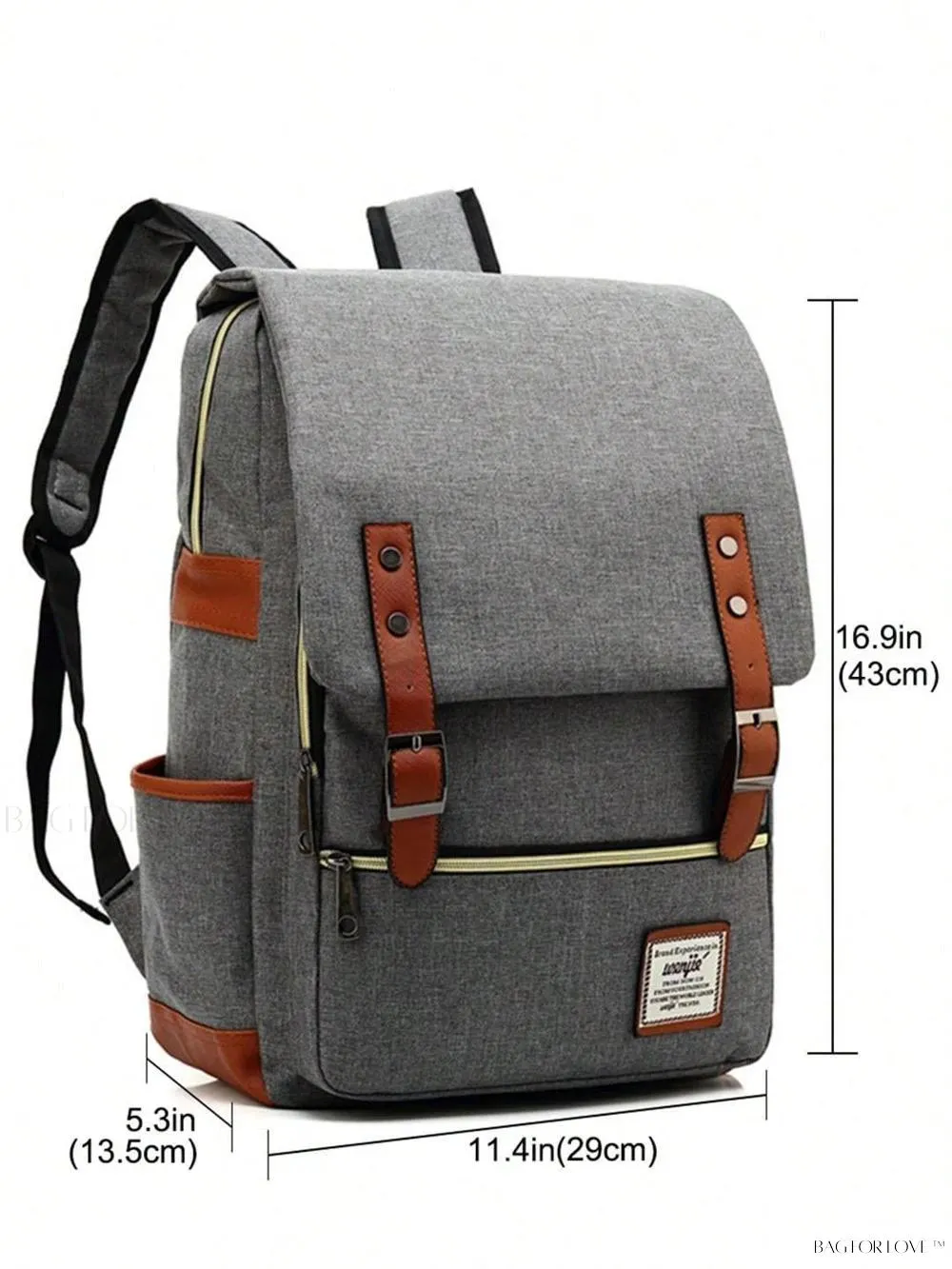 BagForLove - Classic Travel Bag with Notebook Compartment and Convenient Power Access