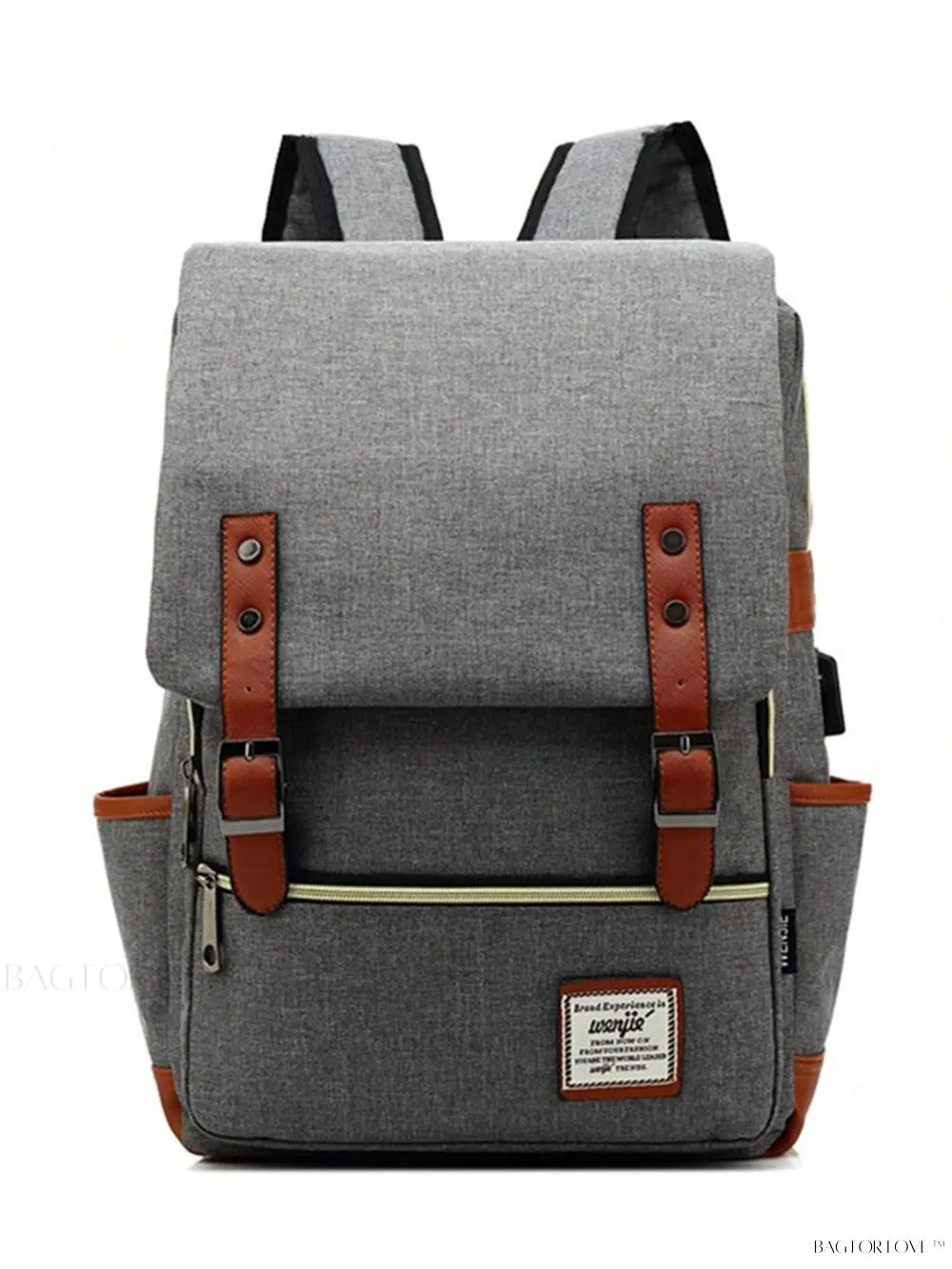 BagForLove - Classic Travel Bag with Notebook Compartment and Convenient Power Access