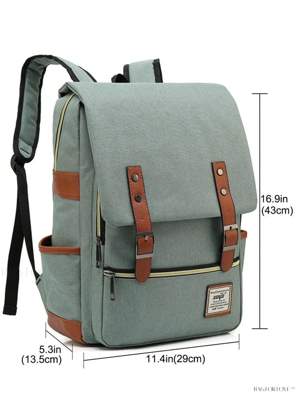 BagForLove - Classic Travel Bag with Notebook Compartment and Convenient Power Access