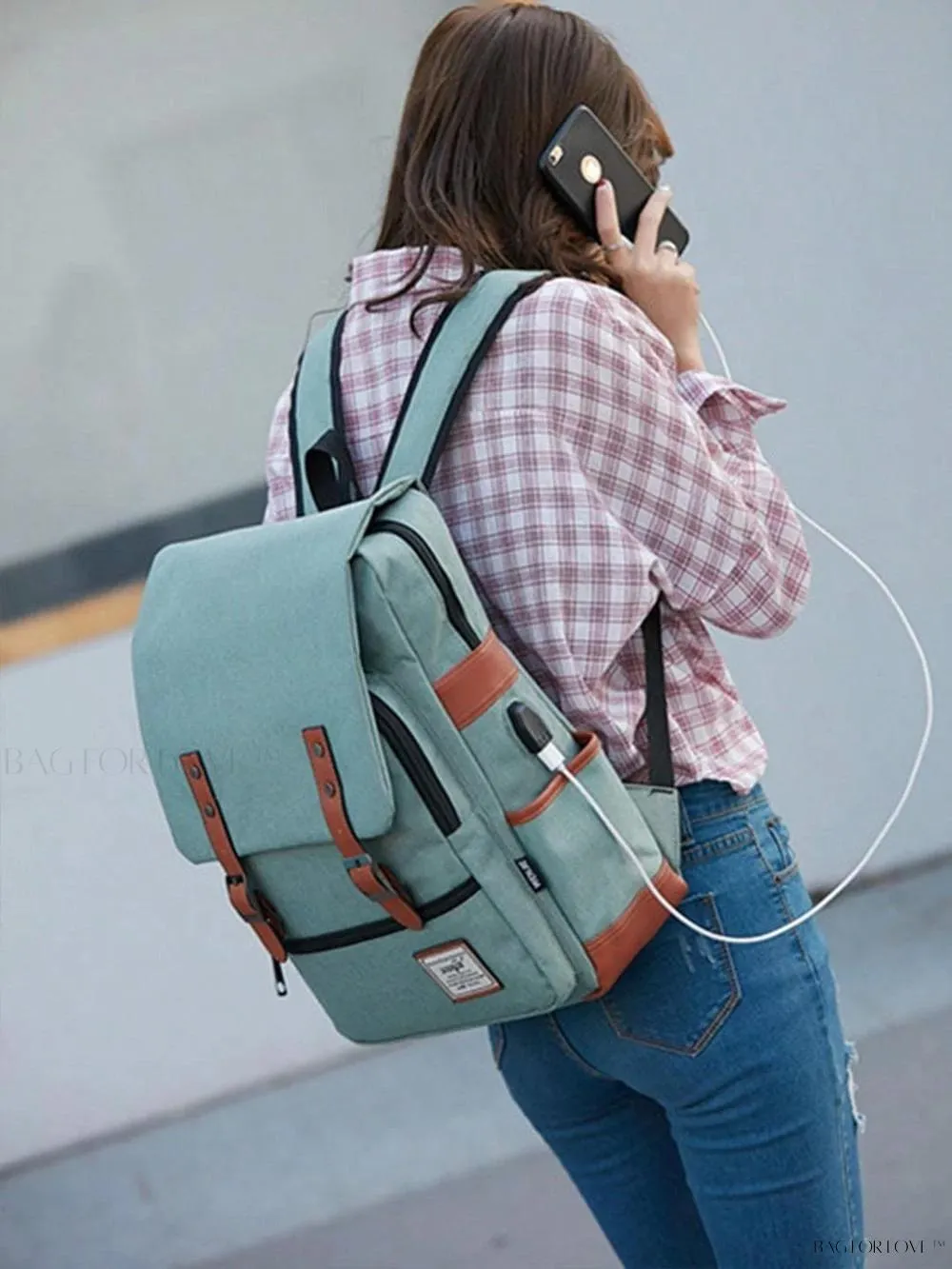 BagForLove - Classic Travel Bag with Notebook Compartment and Convenient Power Access