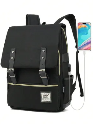 BagForLove - Classic Travel Bag with Notebook Compartment and Convenient Power Access