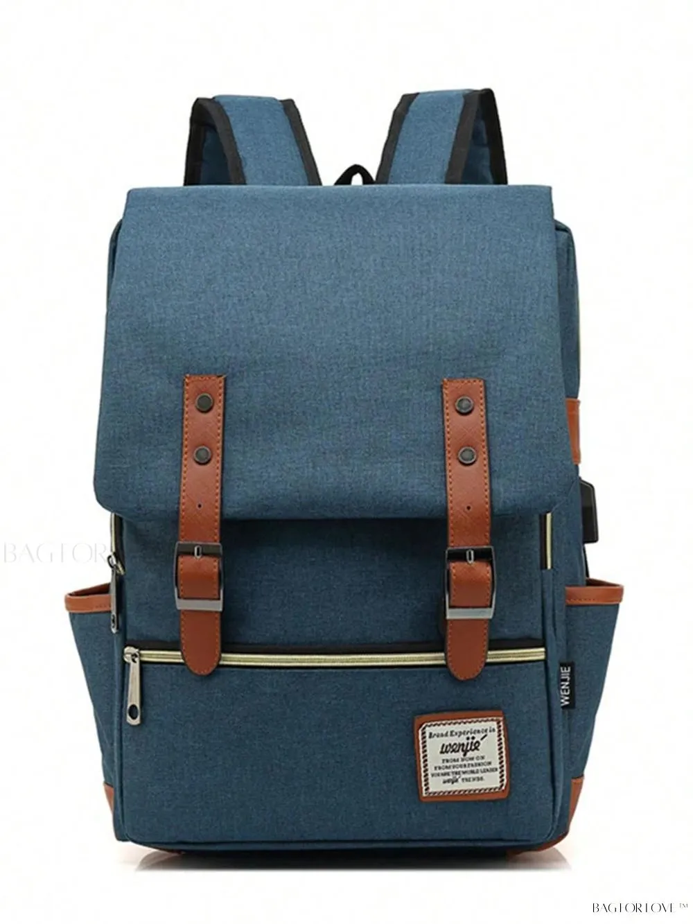 BagForLove - Classic Travel Bag with Notebook Compartment and Convenient Power Access