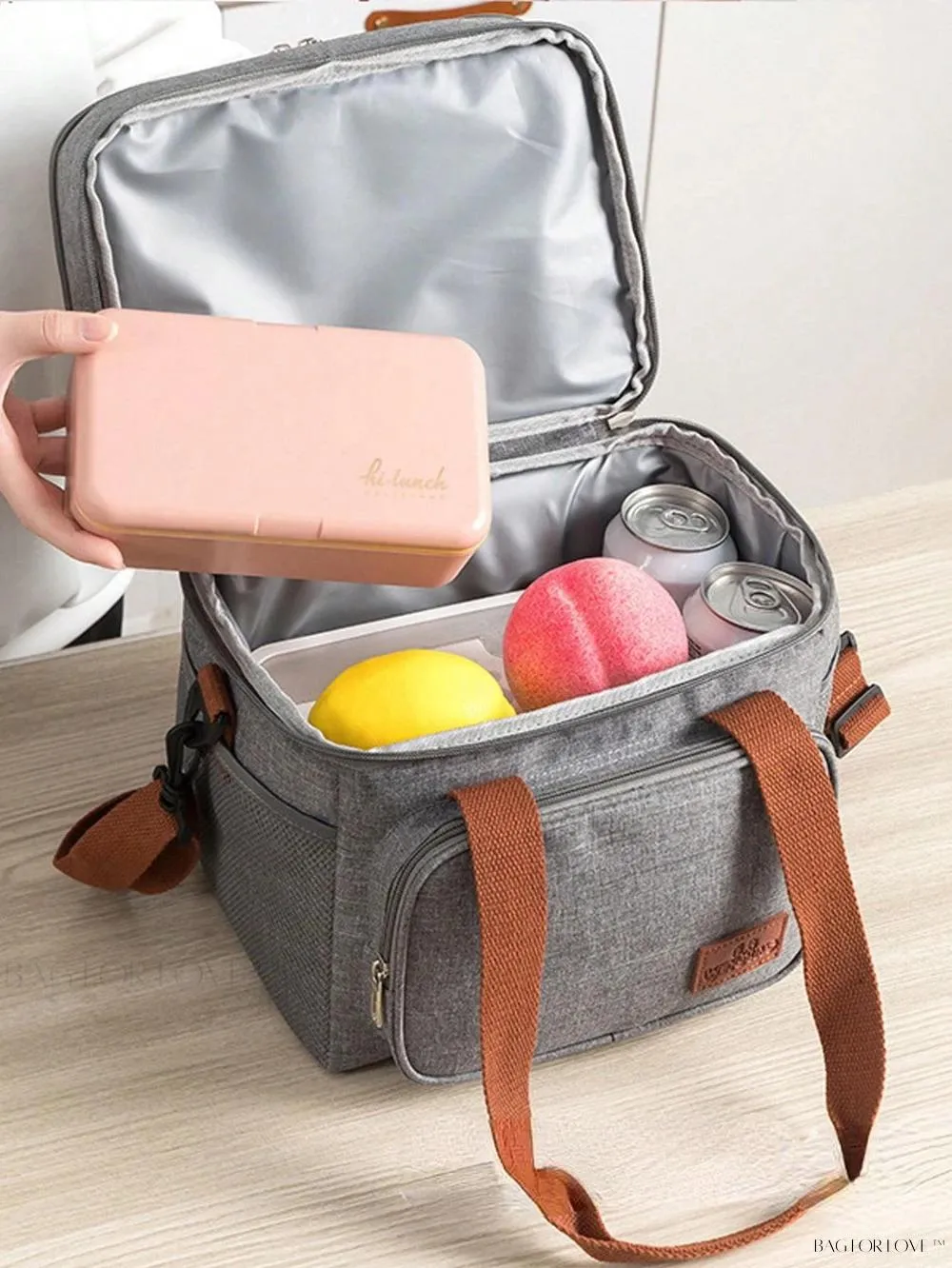 BagForLove - Double-Layer Picnic and Camping Insulated Cooler Bag with Leakproof Design