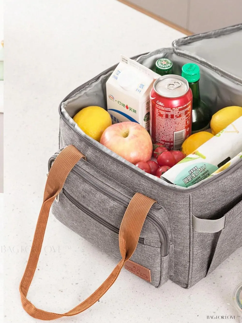 BagForLove - Double-Layer Picnic and Camping Insulated Cooler Bag with Leakproof Design