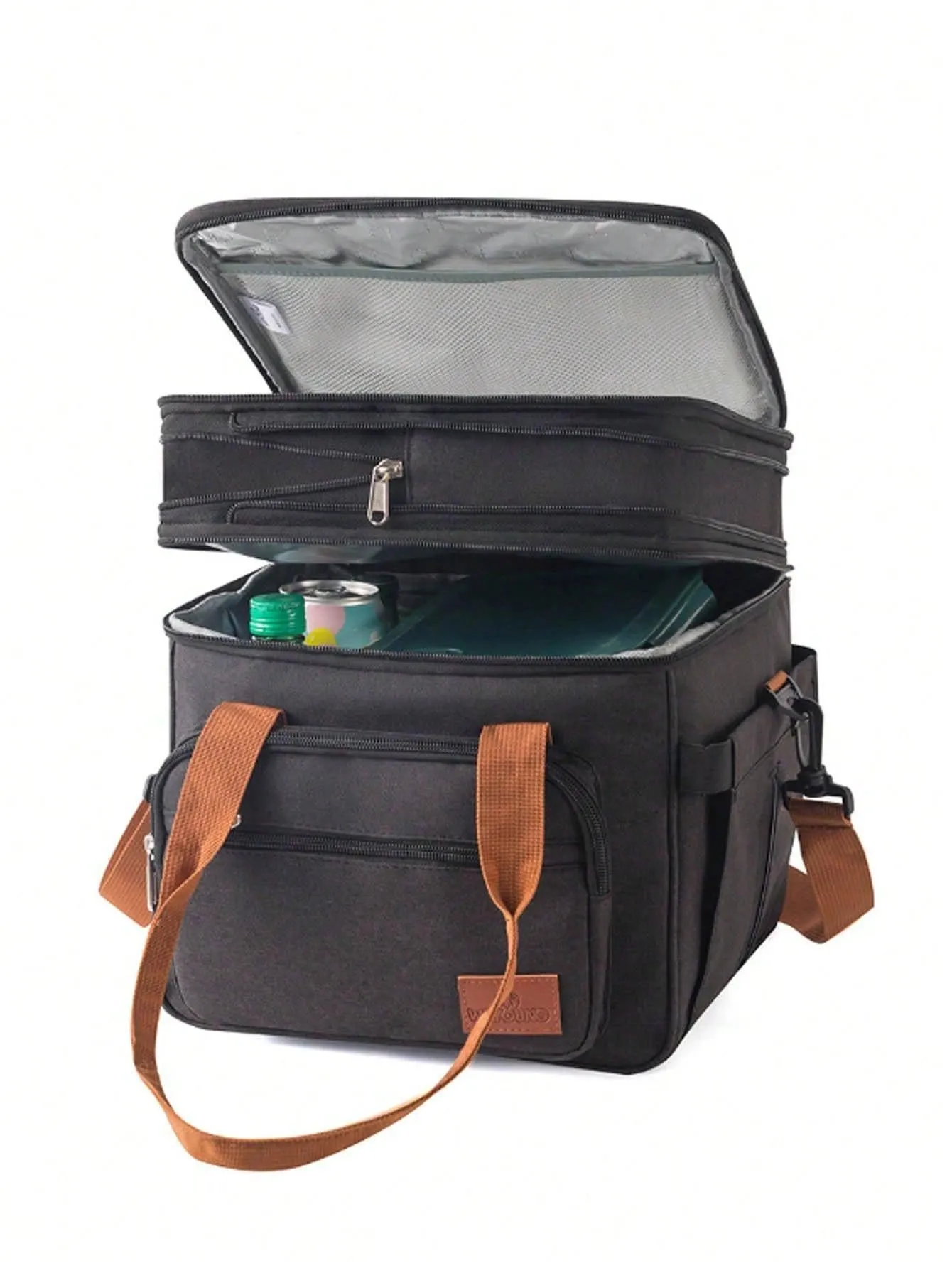 BagForLove - Double-Layer Picnic and Camping Insulated Cooler Bag with Leakproof Design