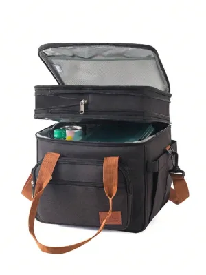 BagForLove - Double-Layer Picnic and Camping Insulated Cooler Bag with Leakproof Design