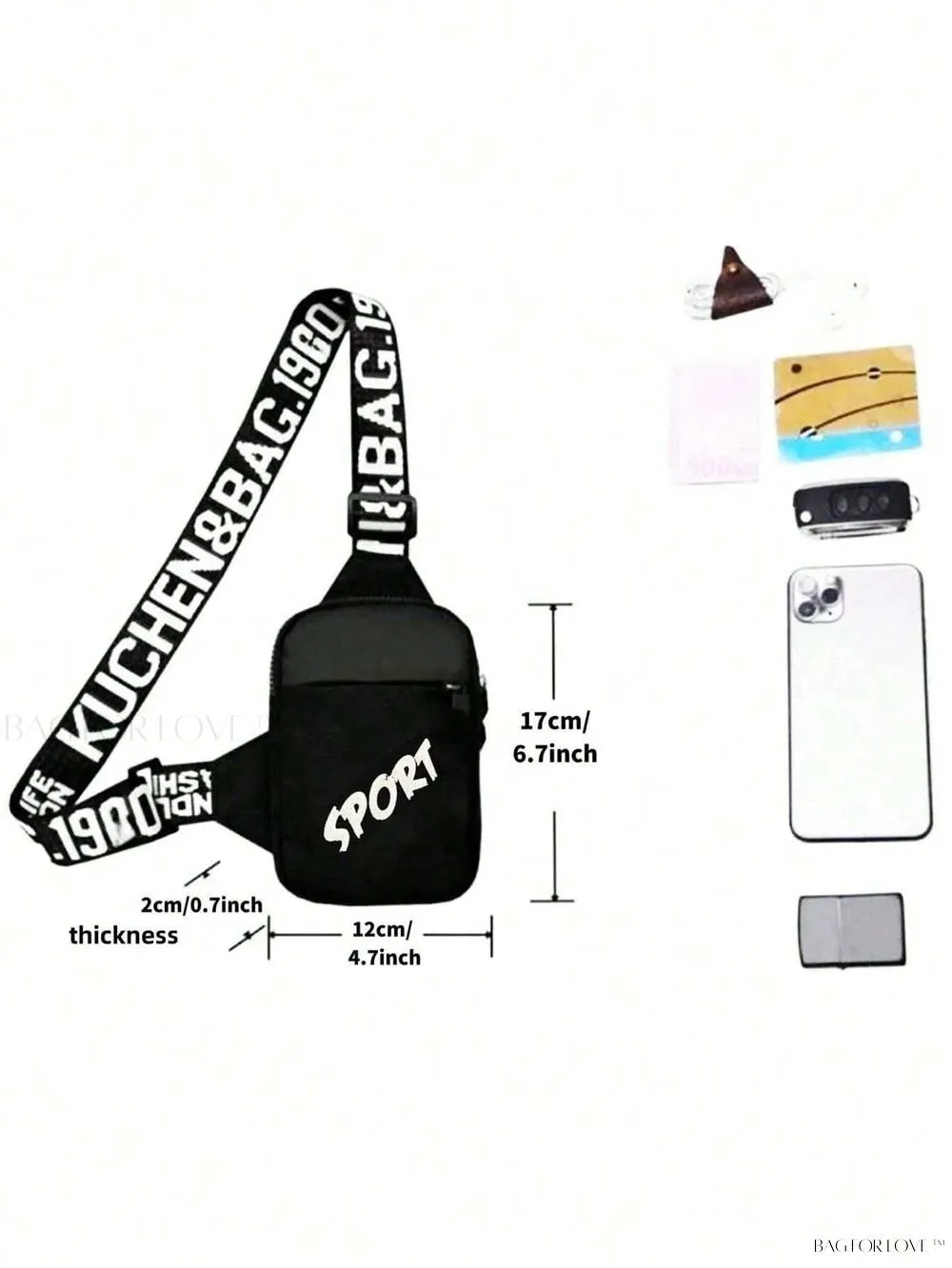 BagForLove - Lightweight Shoulder Bag for Everyday Use