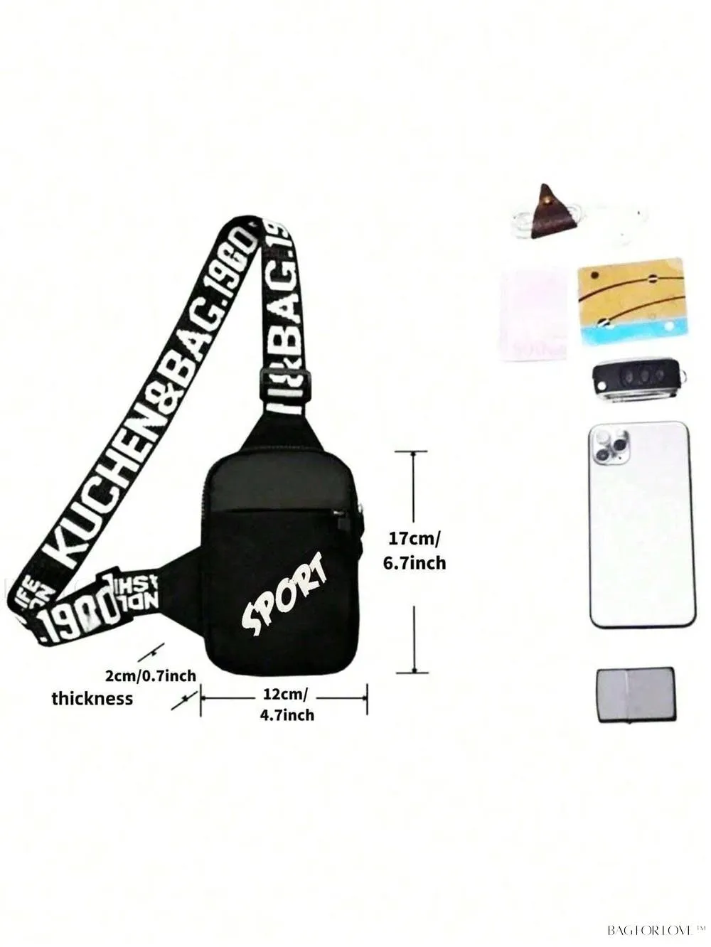 BagForLove - Lightweight Shoulder Bag for Everyday Use