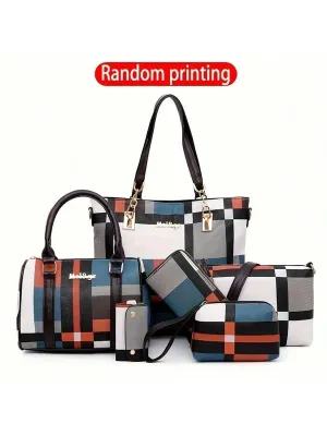 BagForLove - Plaid Perfection A 6-Piece Motherly Companion