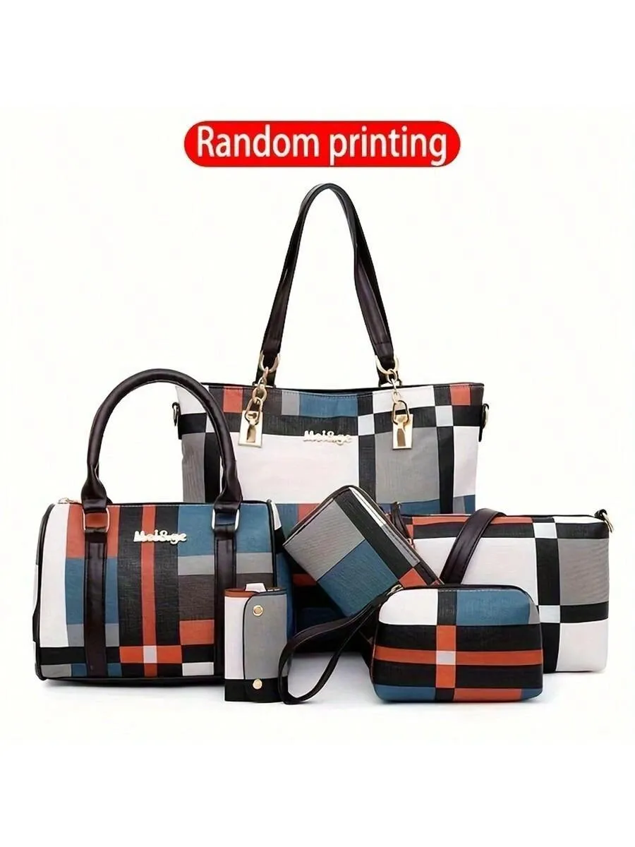 BagForLove - Plaid Perfection A 6-Piece Motherly Companion