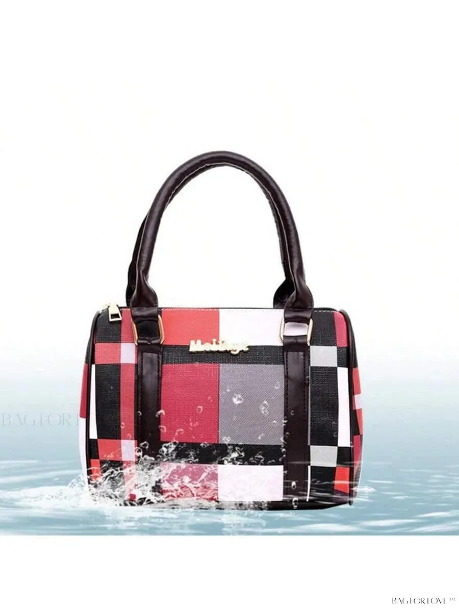 BagForLove - Plaid Perfection A 6-Piece Motherly Companion
