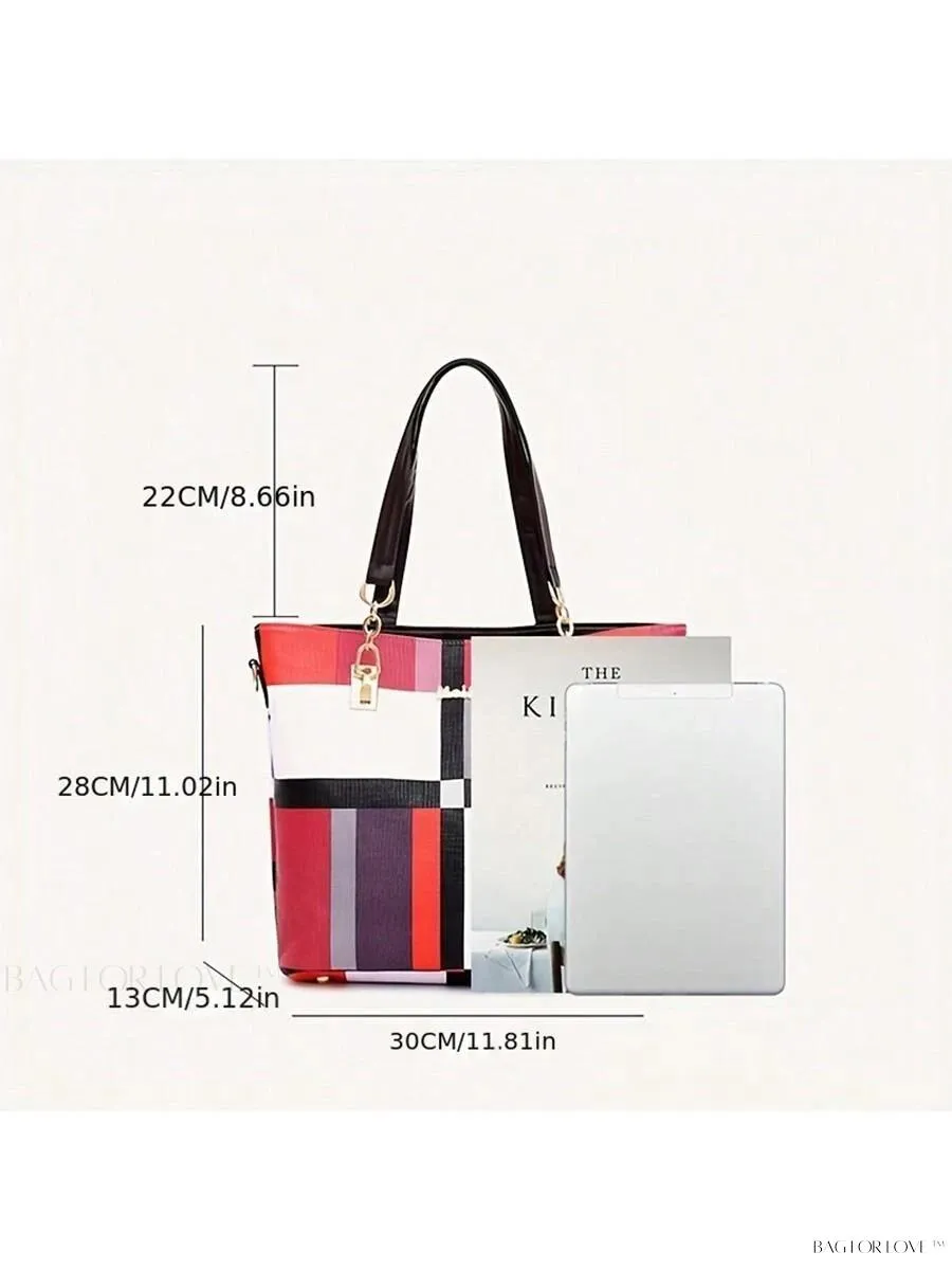 BagForLove - Plaid Perfection A 6-Piece Motherly Companion
