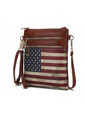 BagForLove - Retro USA Patriotic Handbag for Female Professionals