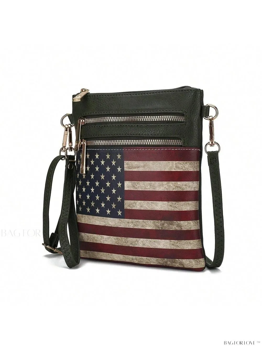 BagForLove - Retro USA Patriotic Handbag for Female Professionals