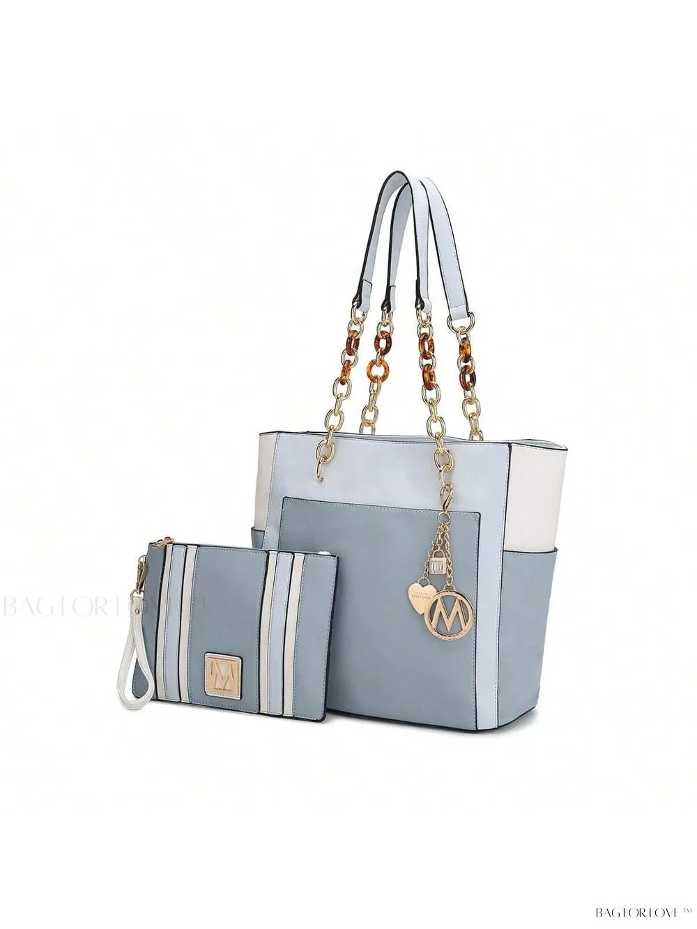 BagForLove - Rochelle Collection Luxury Vegan Leather Shoulder Bag