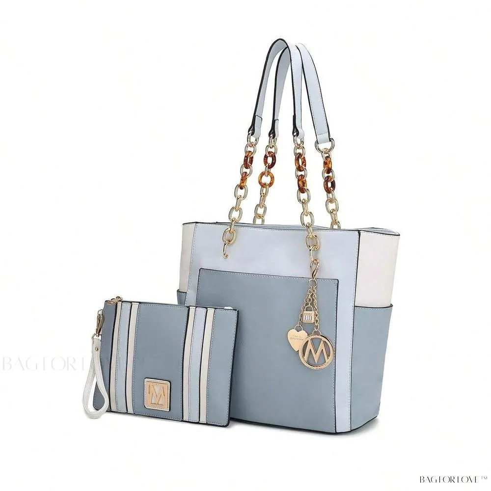 BagForLove - Rochelle Collection Luxury Vegan Leather Shoulder Bag