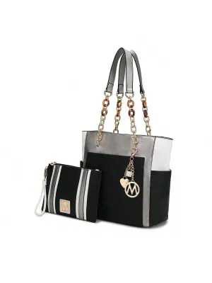 BagForLove - Rochelle Collection Luxury Vegan Leather Shoulder Bag