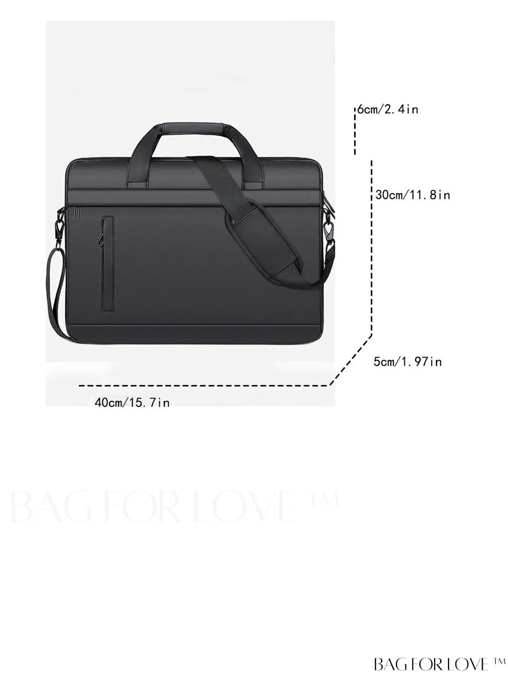 BagForLove - Stylish & Durable Waterproof Multi-functional Trolley Case for Documents & Computers