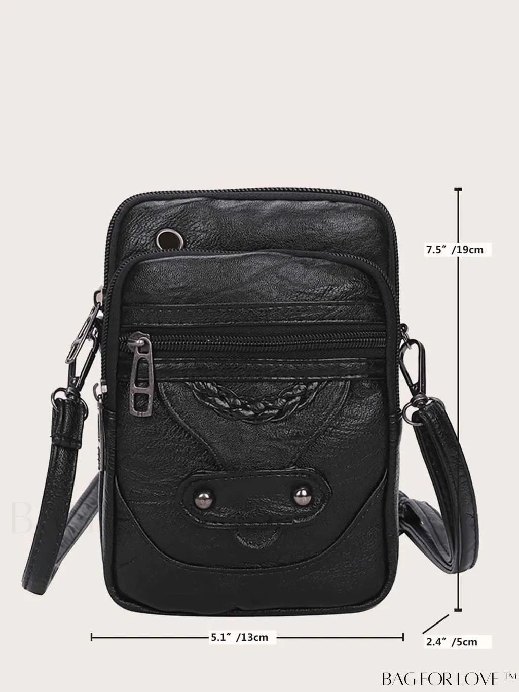 BagForLove - Stylish Retro Small Phone Bag for Women - Versatile Crossbody Purse with Wallet Pouch