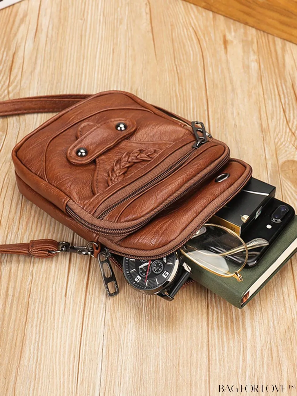 BagForLove - Stylish Retro Small Phone Bag for Women - Versatile Crossbody Purse with Wallet Pouch