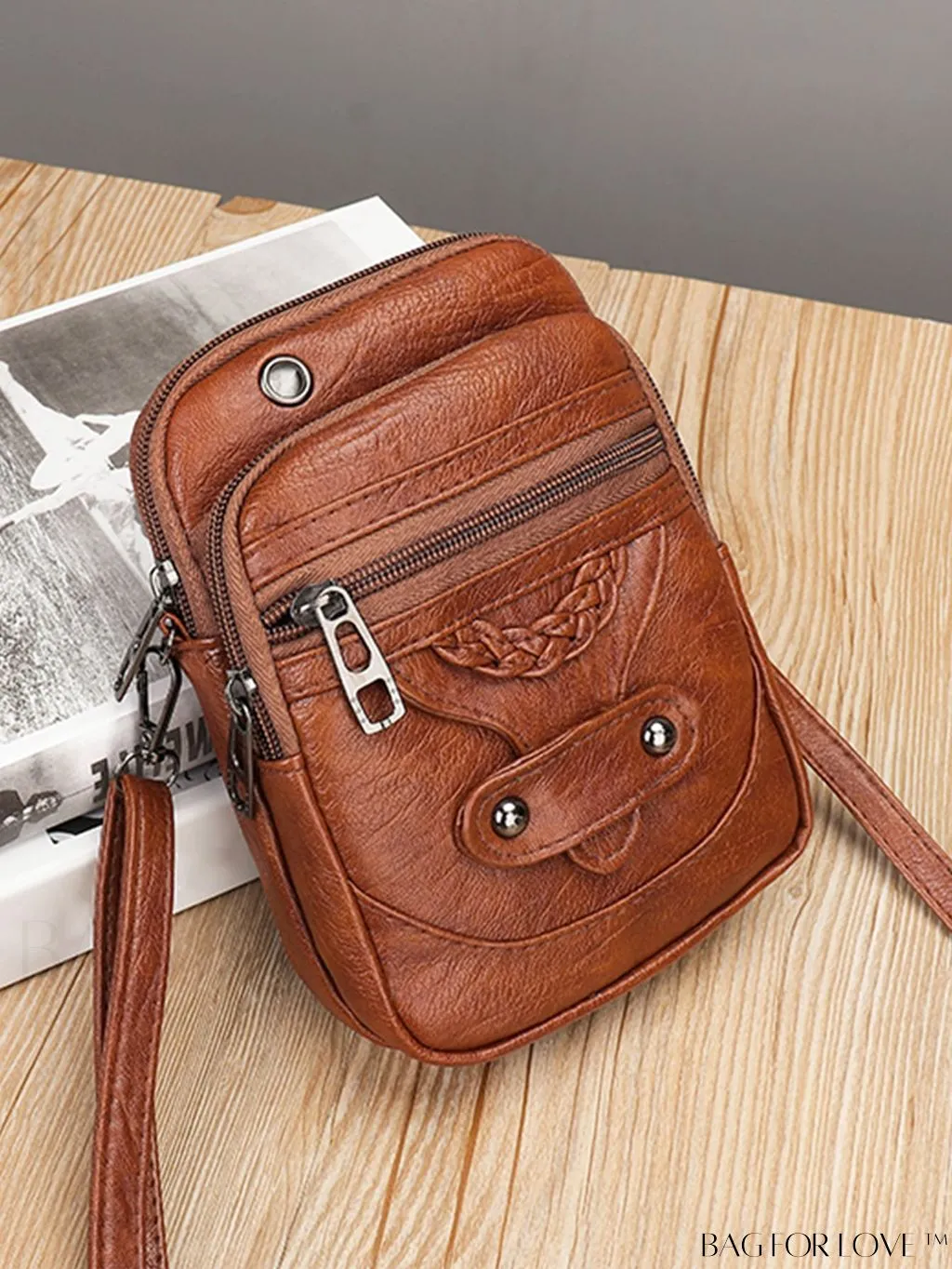 BagForLove - Stylish Retro Small Phone Bag for Women - Versatile Crossbody Purse with Wallet Pouch